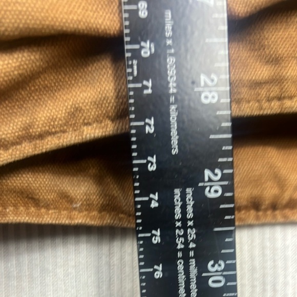 Carhartt Men’s XL Canvas Utility Barn Coat Corduroy Collar Heavyweight Canvas - Picture 13 of 13